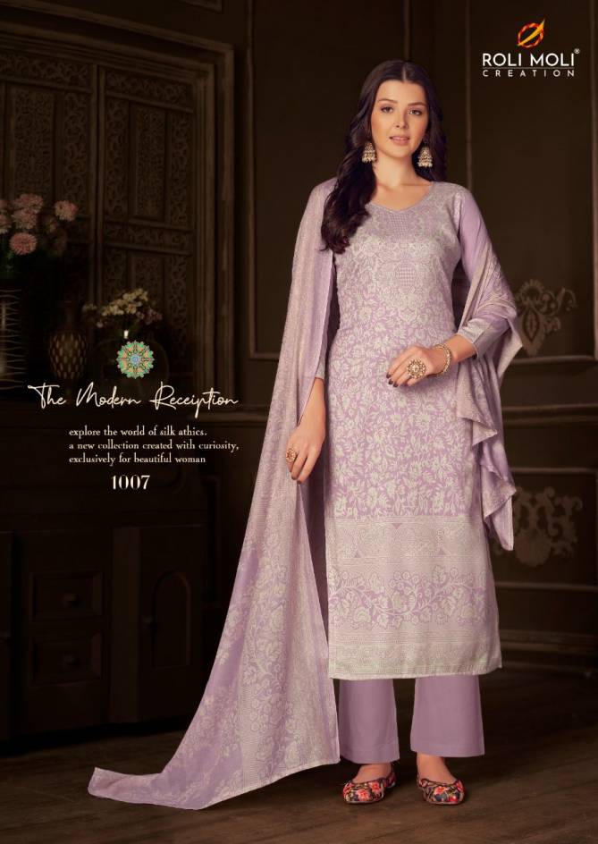 Roli Moli Surekha Cotton Fancy Exclusive Wear Latest Dress Material Collection